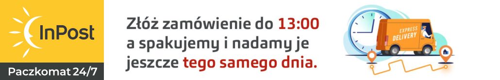 Szybkie zamówienie = szybka wysyłka! Szybkie zamówienie = szybka wysyłka!