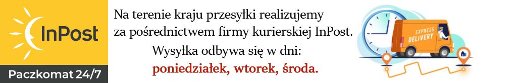 Wysyłka poniedziałek, wtorek, środa